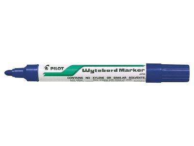 Pilot white board marker blue, , medium