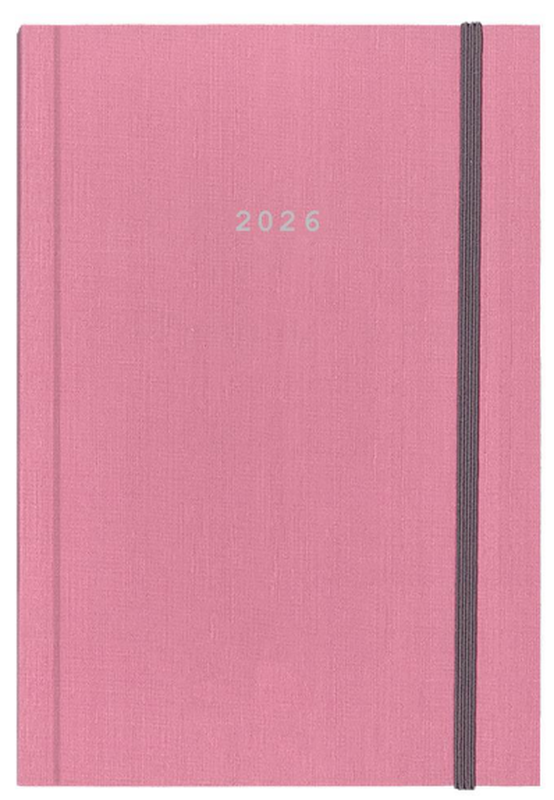 Product image: Diary daily fabric 12x17 2026 hard cover next-null