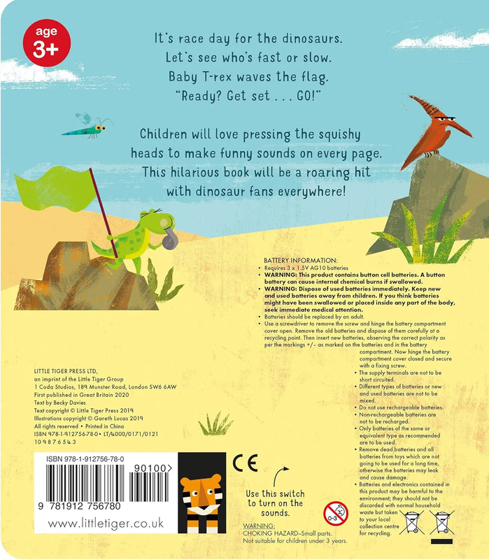 Product image: My first touch and feel sound interactive dinosaur book, , medium-null