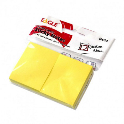 Eagle sticky notes 40x50mm 2pcs x100 sheets, , medium