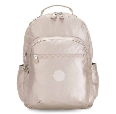 Kipling seoul metallic, Metallic pink, medium