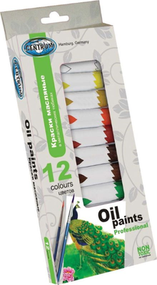 Oil paints,metal tubes 12col. *12ml /paper box