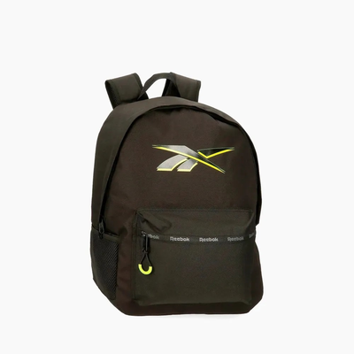 Reebok unisex backpack 45cm berlin, Black/black, medium