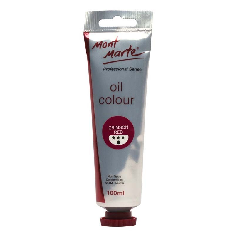 Product image: Oil paint 100ml mont marte - crimson red-null