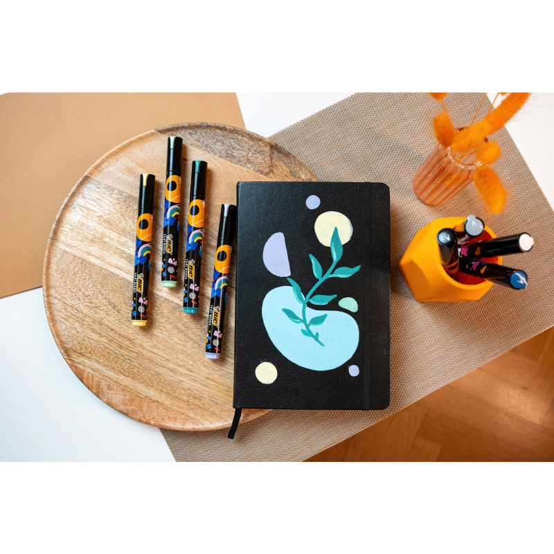 Bic paint marker 8pcs - bright colors, , medium-null