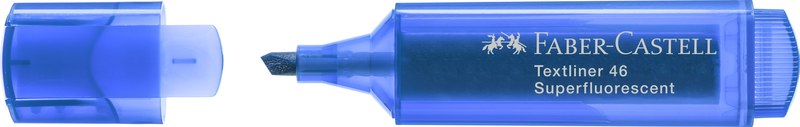 Product image: Faber castell 154652 textliner superflourescent blue, , medium-null