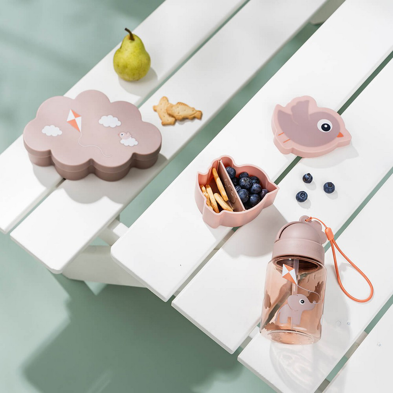 Done by deer lunch & snack box w/straw bottle playground - powder, , medium-null
