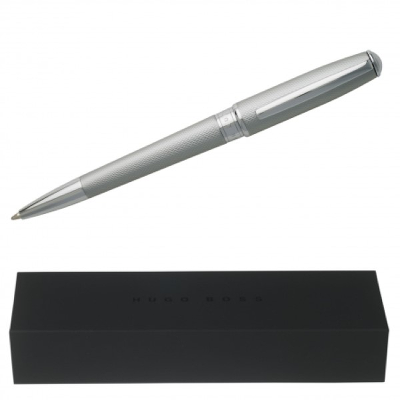 Product image: Hugo Boss ballpoint pen essential matte chrome, , medium-null