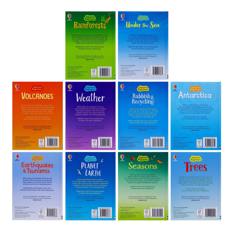 Product image: USBorne beginners our world children's hardback book assortment, , medium-null