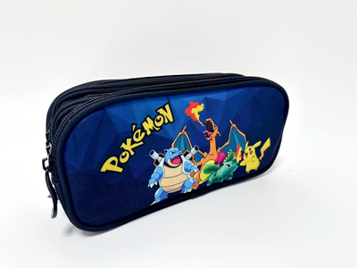 Pokemon p.case, Black Blue, medium