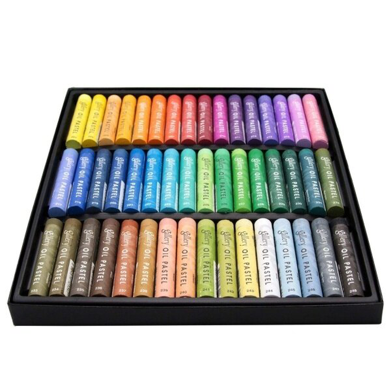 Gallery artists soft oil pastels 48pcs, , medium-null