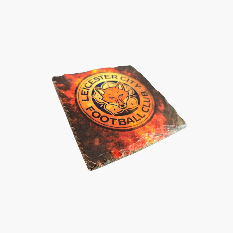 Leicester city fc slate coaster, , medium-null