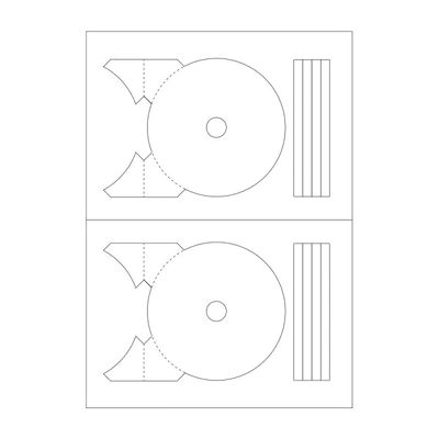 Agipa labels for cds 114(20)g-p  118946, , medium