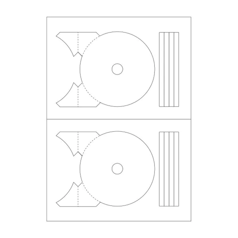 Product image: Agipa labels for cds 114(20)g-p 118946, , medium-null