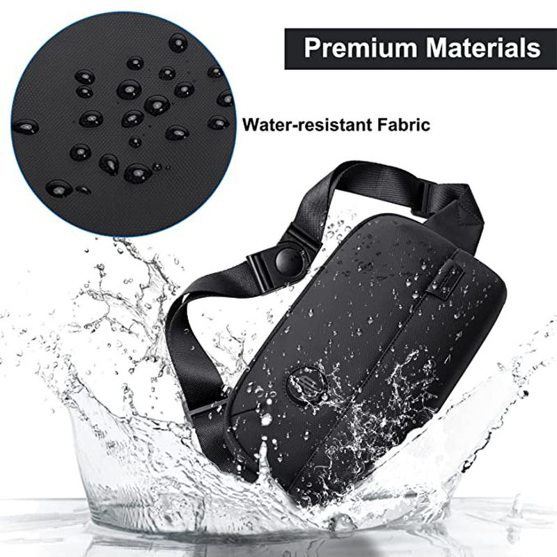 Arctic hunter neat crossbody waist bag black-null