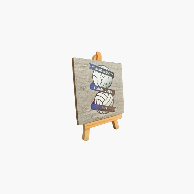 Product image: Birmingham city fc tile print on stand, , medium-null