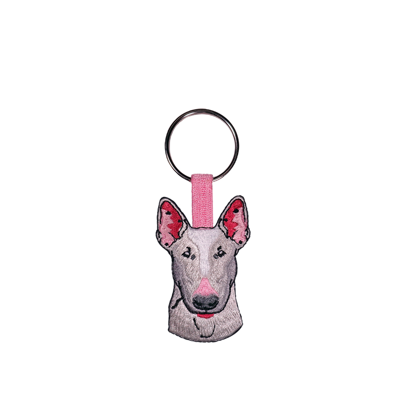 Key ring bull terrier - bull terrier-null