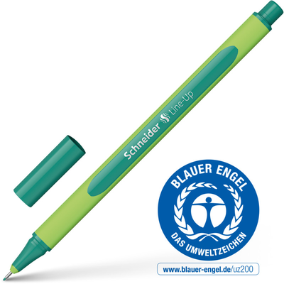 Pen fineliner line-up 04 nautic-green
