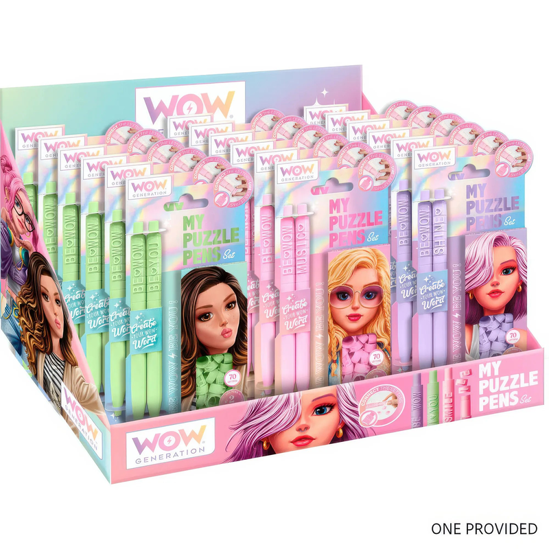 Wow Generation my puzzle pens set assorted, , medium-null