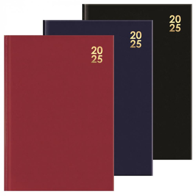 Diary week to view a4 hardback 2025, , medium