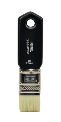 Lqx professional freestyle large scale brush paddle 1-inch liquitex