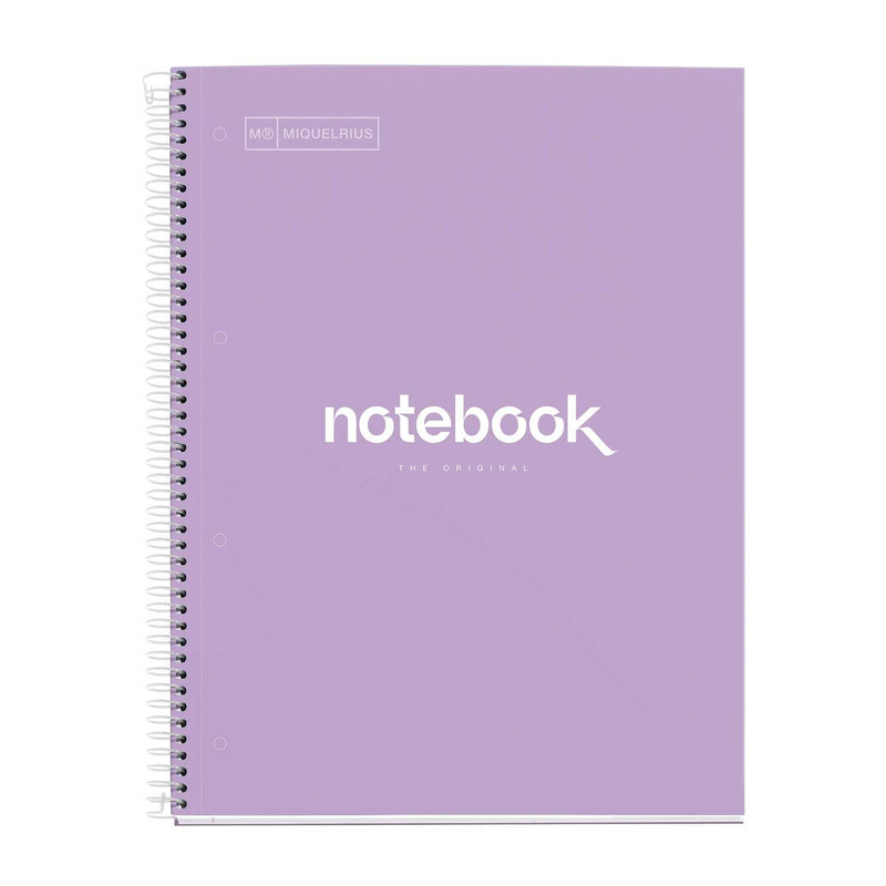 Maul a460533 / monochromatic / purple / a4 / 80 sheets / 90 g/m&sup2; / squared paper / hardcover, , medium-null