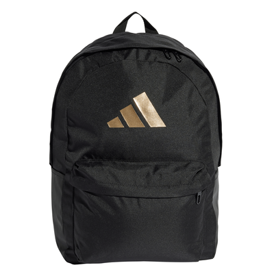 Adidas adults classic 3 bar logo backpack, Black/black Adidas adults classic 3 bar logo backpack, Black/black, medium