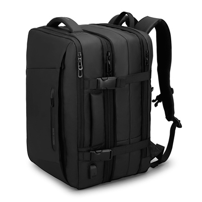 Mark ryden infinity xl 17,3" backpack in cyprus expandable upgrade 20-39l - black, Black, medium
