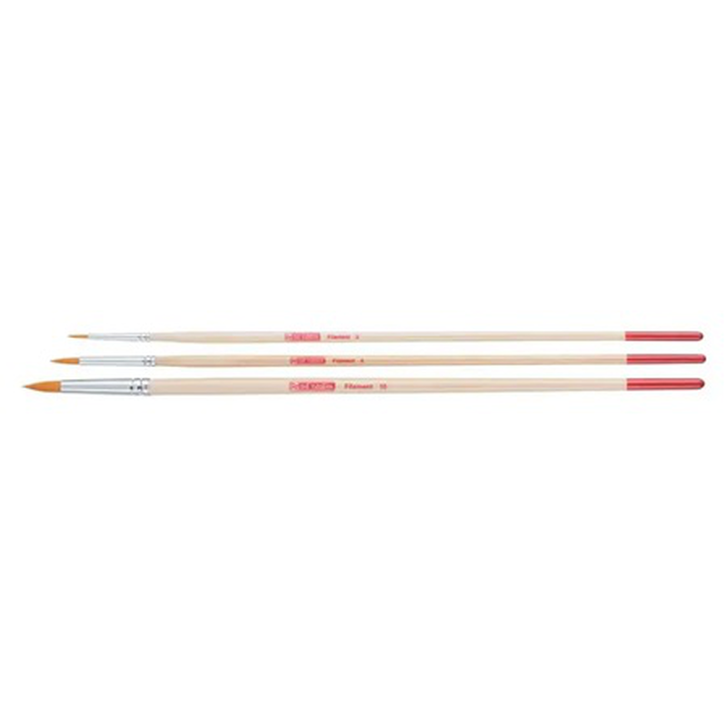 Art creation oil colour brushes set 3 x round, , medium-null