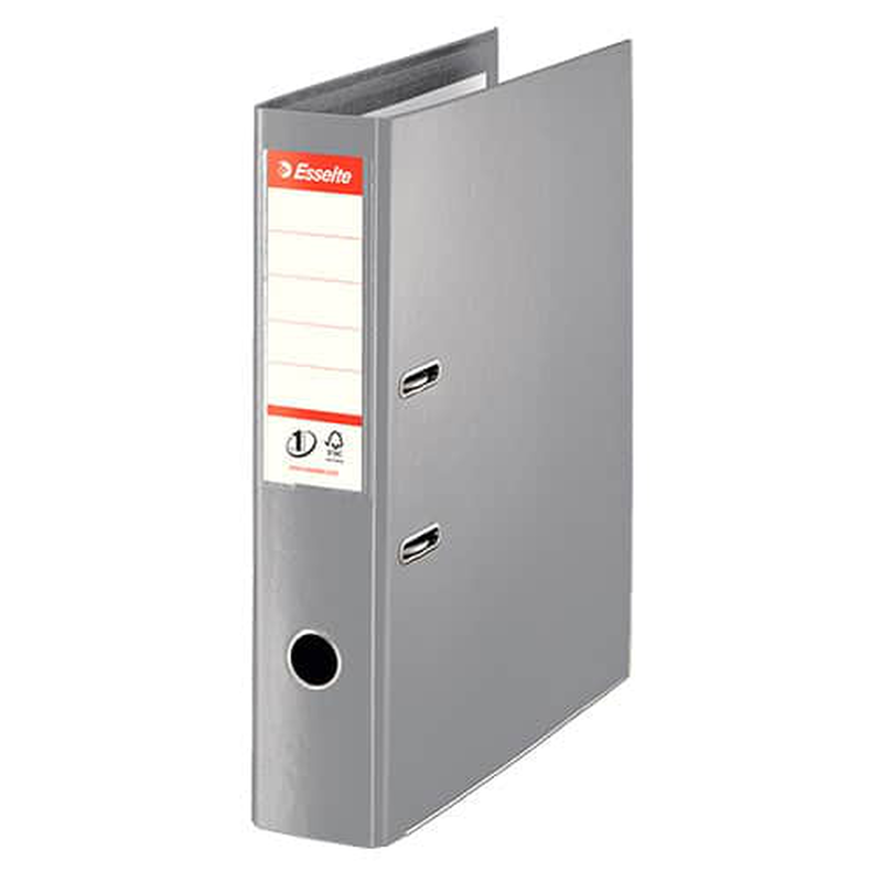 Esselte box file 75mm f/sc grey 48088, , medium-null