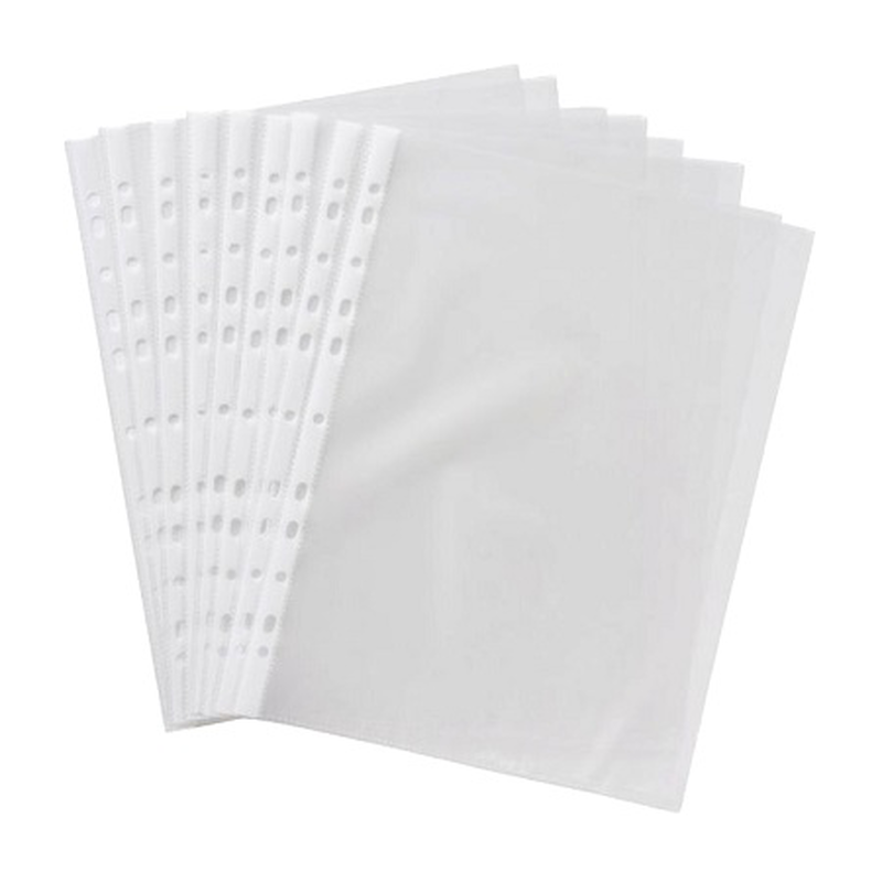Sheet protector 11 holes 100pcs, , medium-null