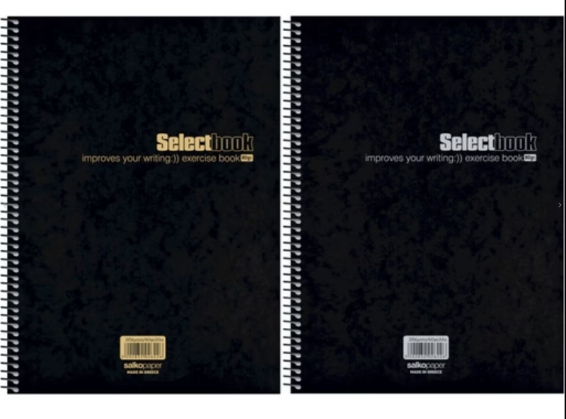 Notebook 17x25 4subj. (random color) salko, , medium-null