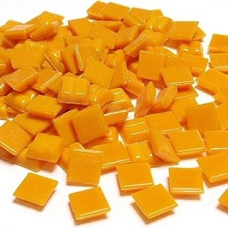 Joy glass mosaic 10x10mm 200gr - orange, , medium-null