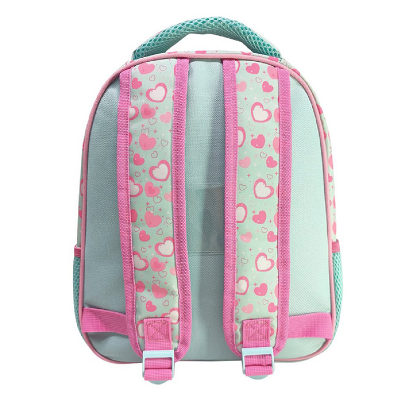Product image: Τσάντα νηπιαγωγείου kindergarten backpack 27*10*31 2 cases stitch & angle, , medium-null