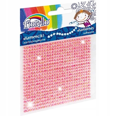 Craft gem strass adhesive 594pcs pink, , medium