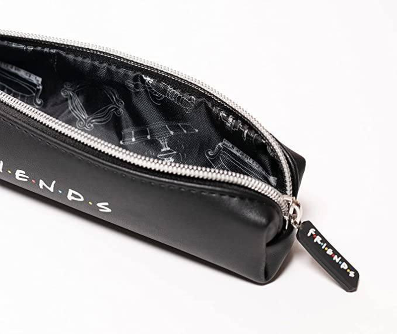 Official black logo friends pencil case-null