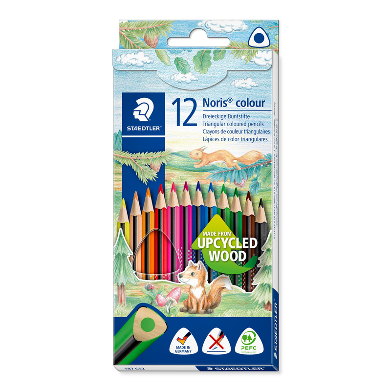Product image: Staedtler noris triangular coloured pencils, , medium-null