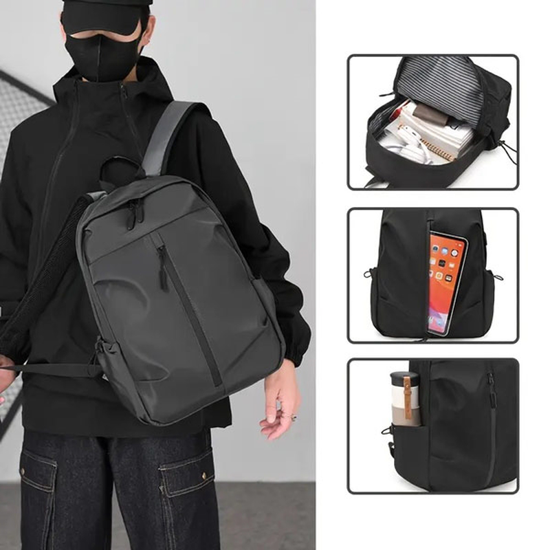Product image: Τσάντα πλάτης αδιάβροχη - γκρίζο, , medium-null