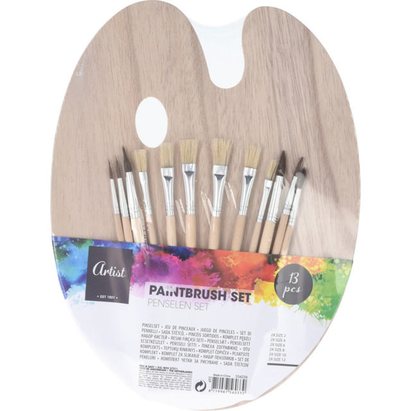 Brush set 12pcs, , medium-null