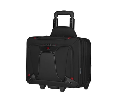 Wenger, transfer 20cm depth wheeled business case, black (r), , medium