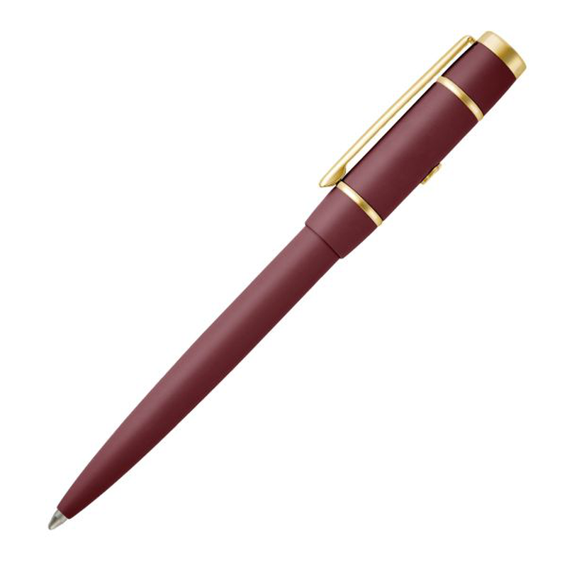 Hugo Boss ballpoint pen rive signature lady burgundy, , medium-null