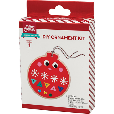 Diy ornament kit "christmas tree toy" 10cmx3cm, , medium