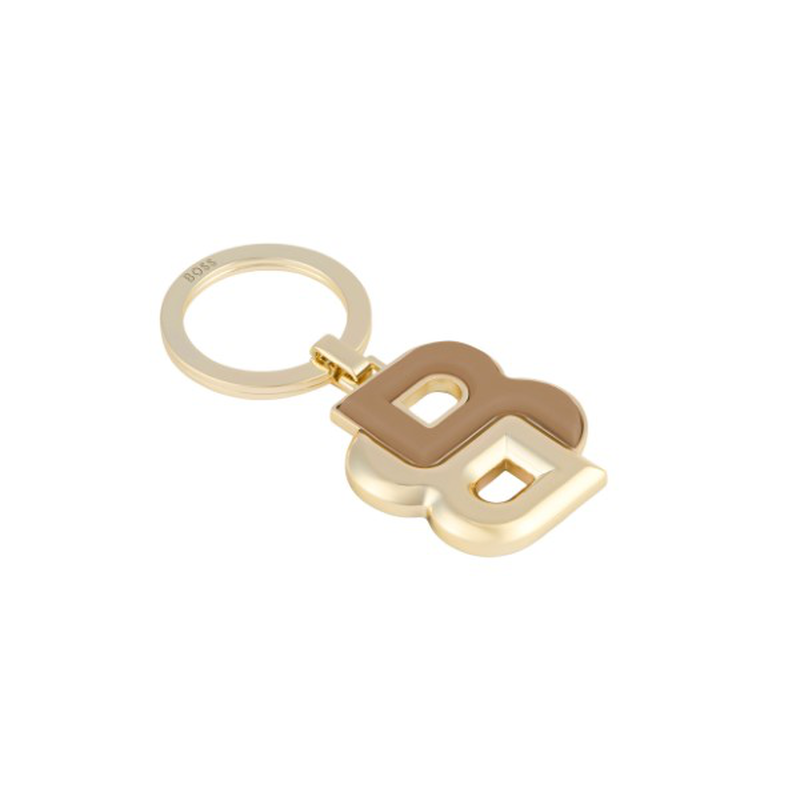 Boss key ring double b camel, , medium image number null