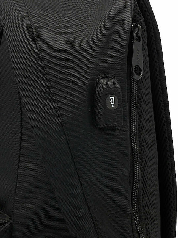Monochrome must backpack black with colored inside 32*17*42 cm-null