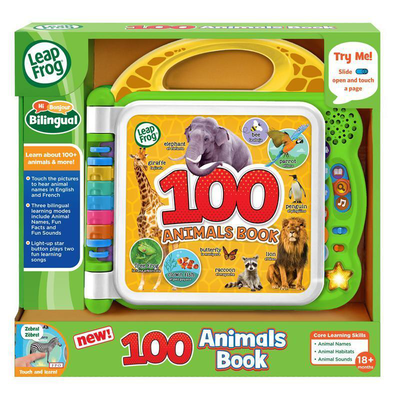 Leapfrog 100 animals book, , medium