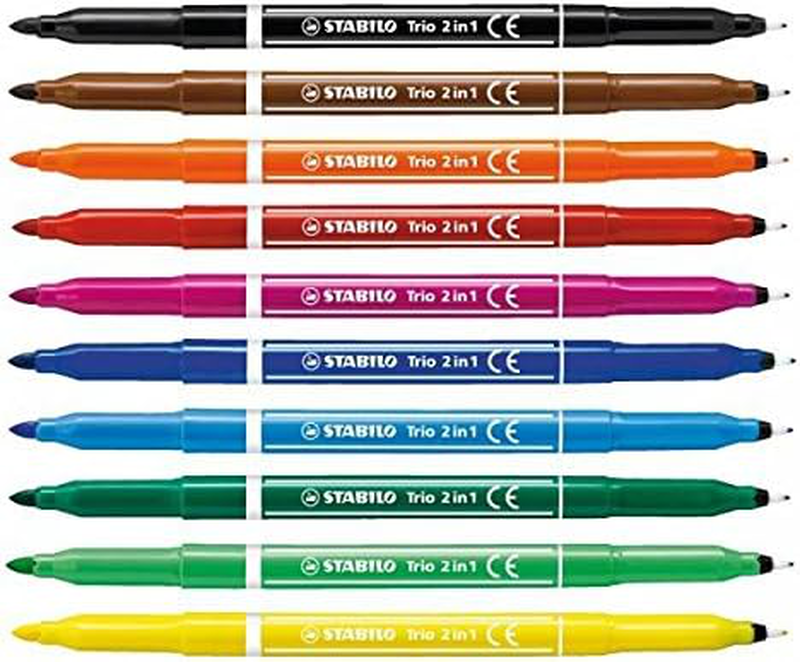 Stabilo trio set 10 pieces 2 in 1, , medium image number null