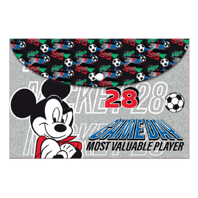 Mickey folder with button a4, , medium
