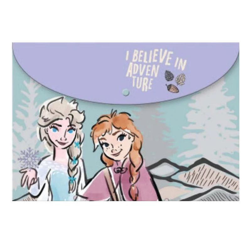 Gim frozen folder with button for paper a4, , medium-null