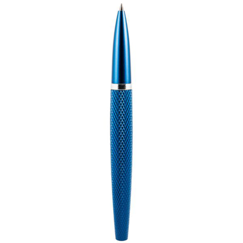 Diplomat rollerball viper blue guilloche, , medium-null