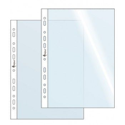 A4 10pcs sheet protector clear 40mic, , medium